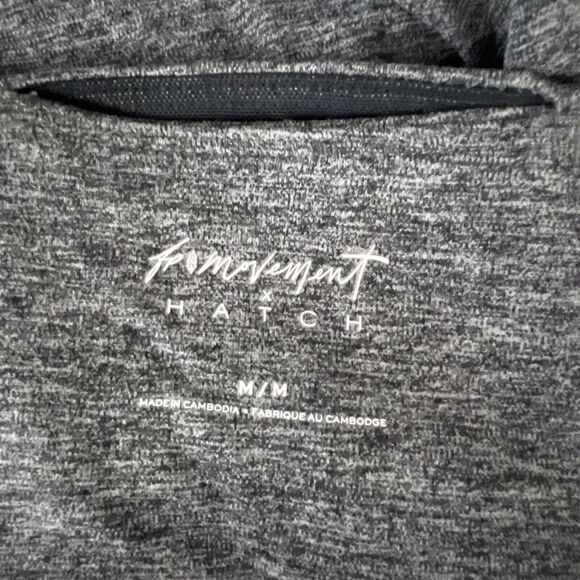 FP Movement x Hatch Never Better Maternity Jumpsuit One Piece Gray Heather XS - Picture 9 of 12